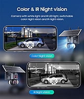 Solar Dual Lens 4G Camera