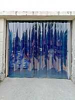 Pvc strip curtain install in ware house gate at gurugram Pvc strip curtain install in ware house gate at gurugram