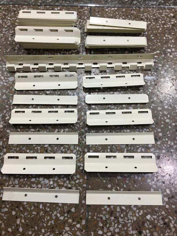 MS body Hardware for PVC strip curtain