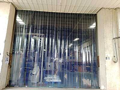Buzz lite PVC 2mm x 200 Mm ac curtain for offices | MS Hanger |