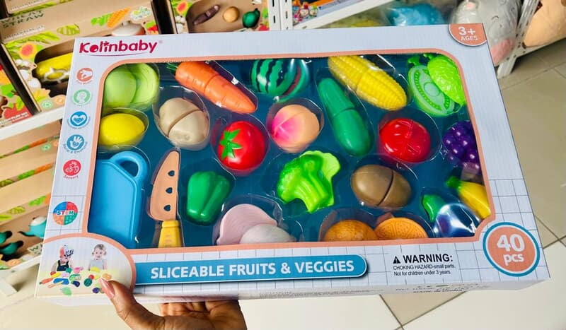 Kolinbaby Sliceable Fruits & Veggies - 40pcs