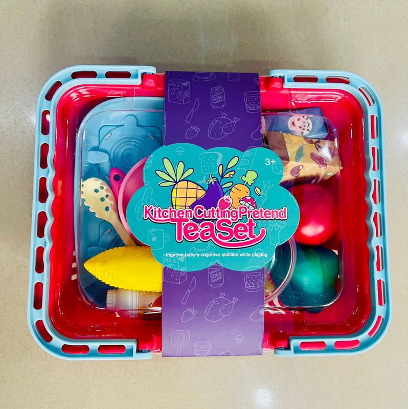 Kitchen Cutting Pretend Tea Set - Fruits