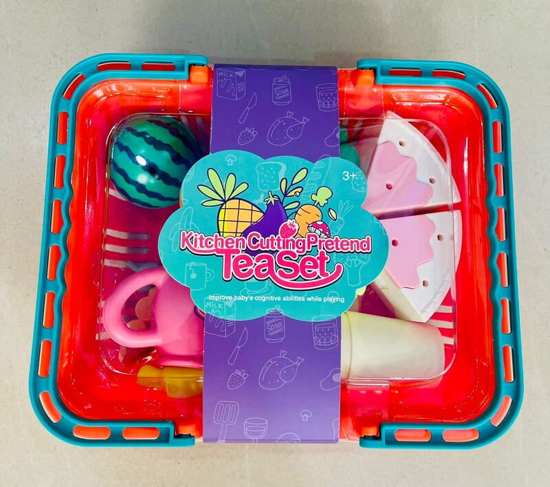 Kitchen Cutting Pretend Tea Set - Cake