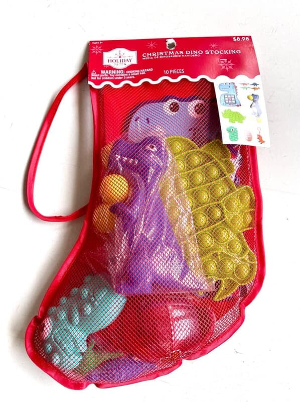 Christmas Stocking gift set - Dino