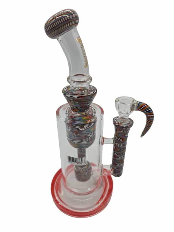 CIGNATURE 10" WIGWAG TREE ARM PERC STRAIGHT WATER PIPE