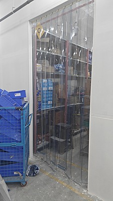 Buzz lite Climate Control Pvc strip curtain