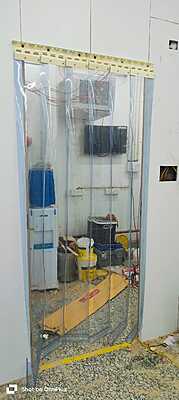 Image of Buzz lite Climate Control Pvc strip curtain for ware house