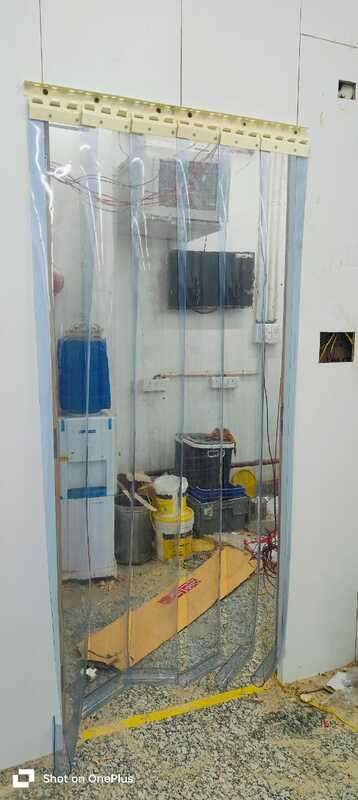 Image of Buzz lite Climate Control Pvc strip curtain for ware house