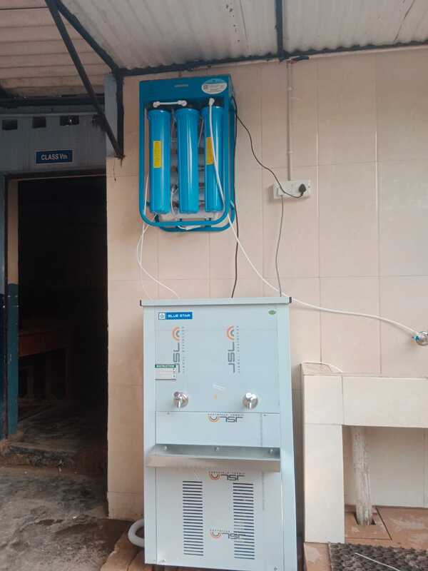 Power Jal Pro Stream 50 A installed in a water cooler.