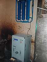 The Power Jal logo on the front panel of the Pro Stream 25 A high-flow purifier. The Power Jal logo on the front panel of the Pro Stream 25 A high-flow purifier.