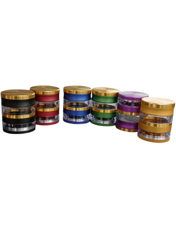 4 PC SET GRINDERS IN DIFFERENT COLOURS