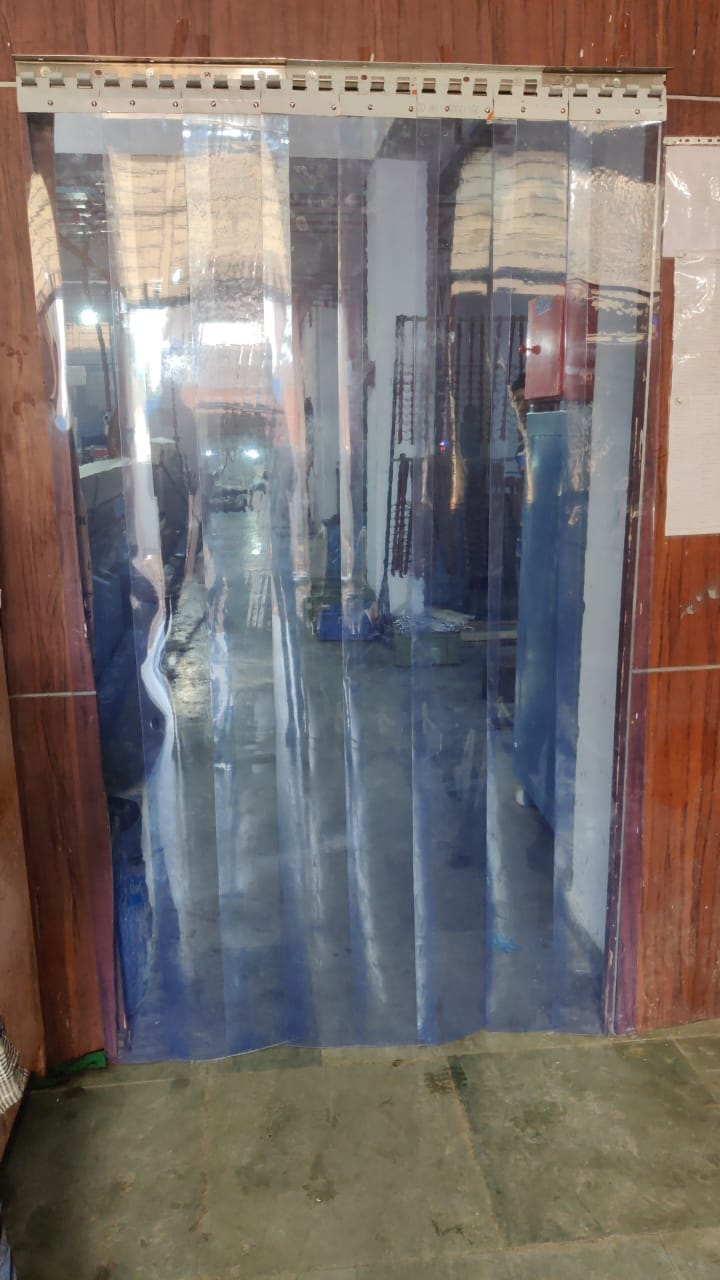 Buzz lite PVC 2mm x 300 Mm Ac curtain for offices | MS Hanger |