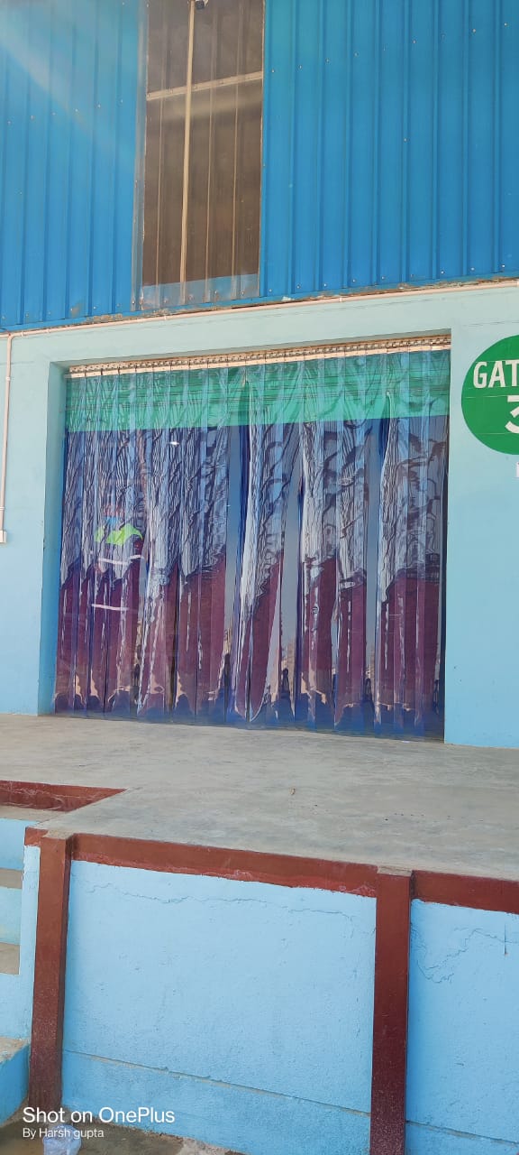 Buzz lite PVC 2mm x 300 Mm Ac curtain for offices | MS Hanger |