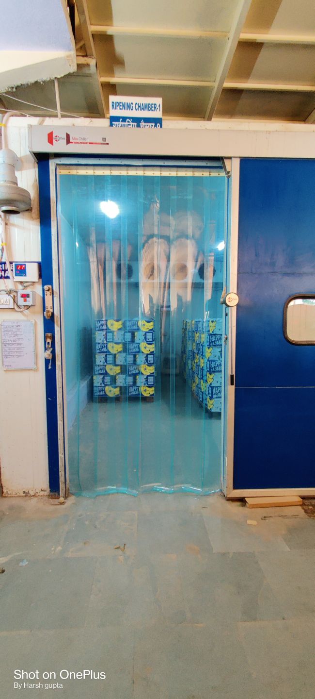 Buzz lite PVC 2mm x 300 Mm Ac curtain for offices | MS Hanger |