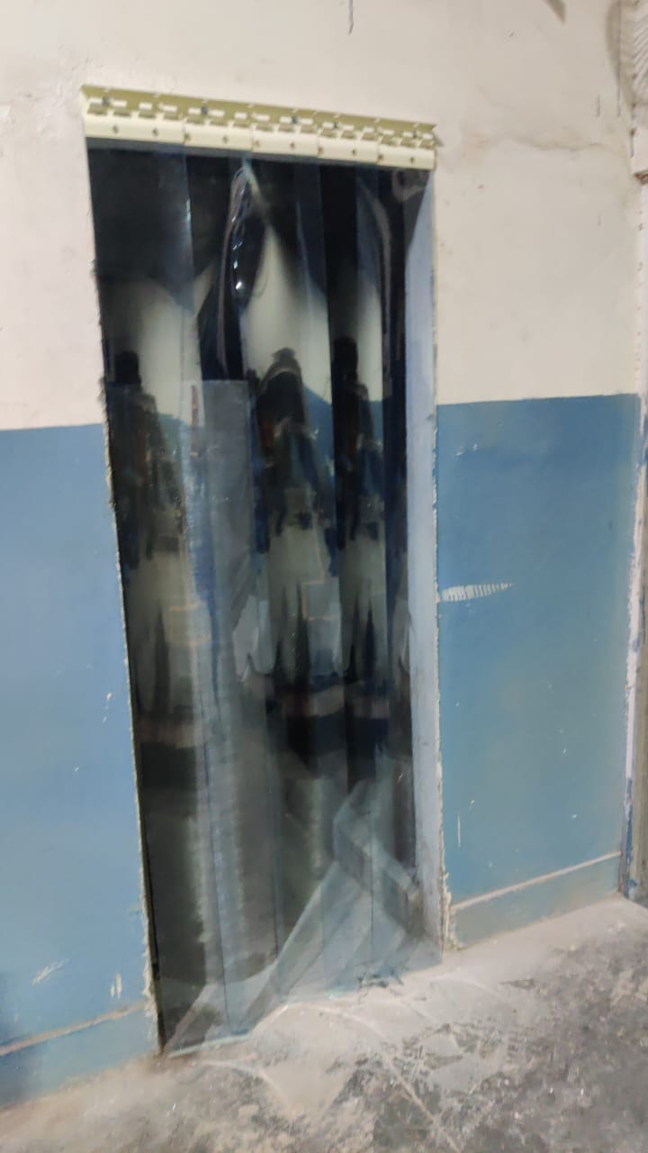 Buzz lite PVC 2mm x 300 Mm Ac curtain for offices | MS Hanger |