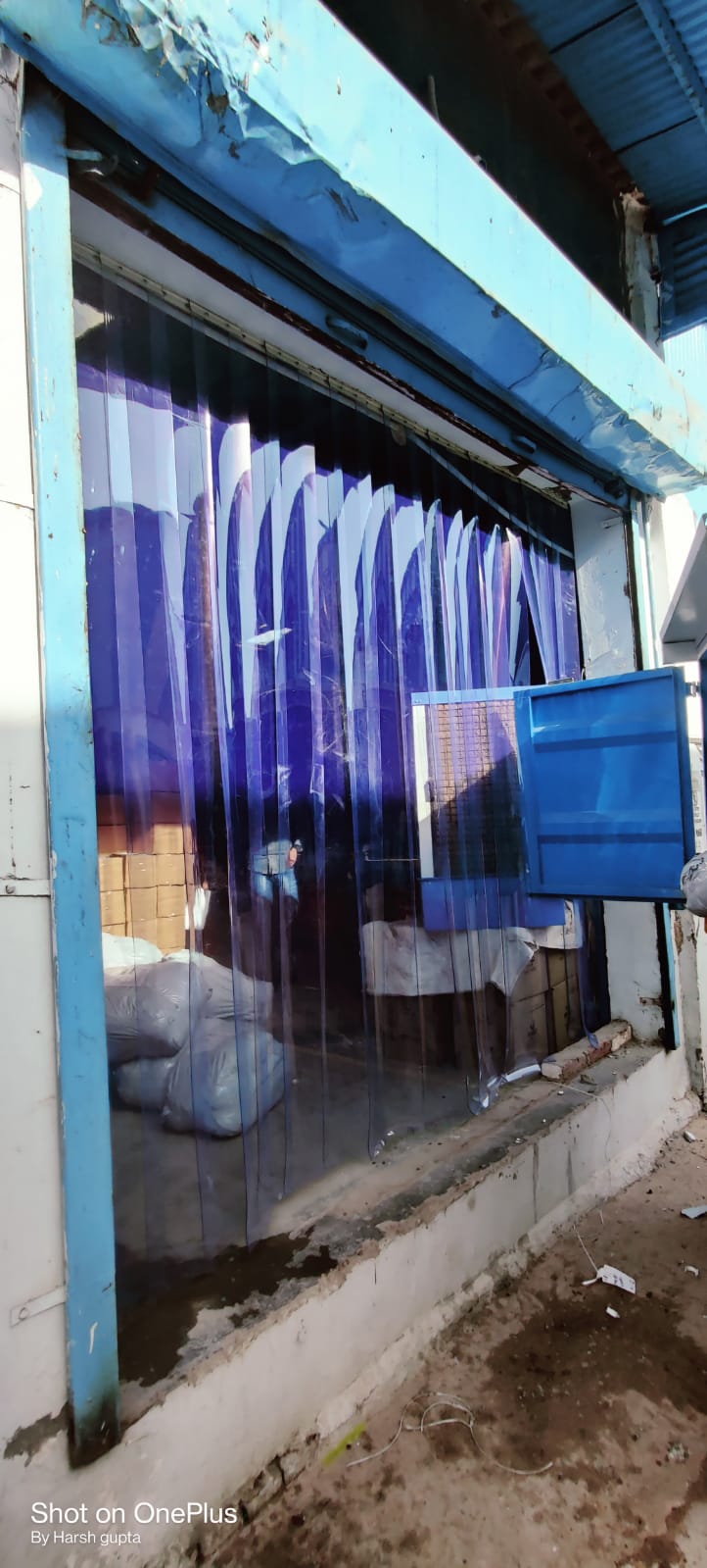 Buzz lite PVC 2mm x 300 Mm Ac curtain for offices | MS Hanger |