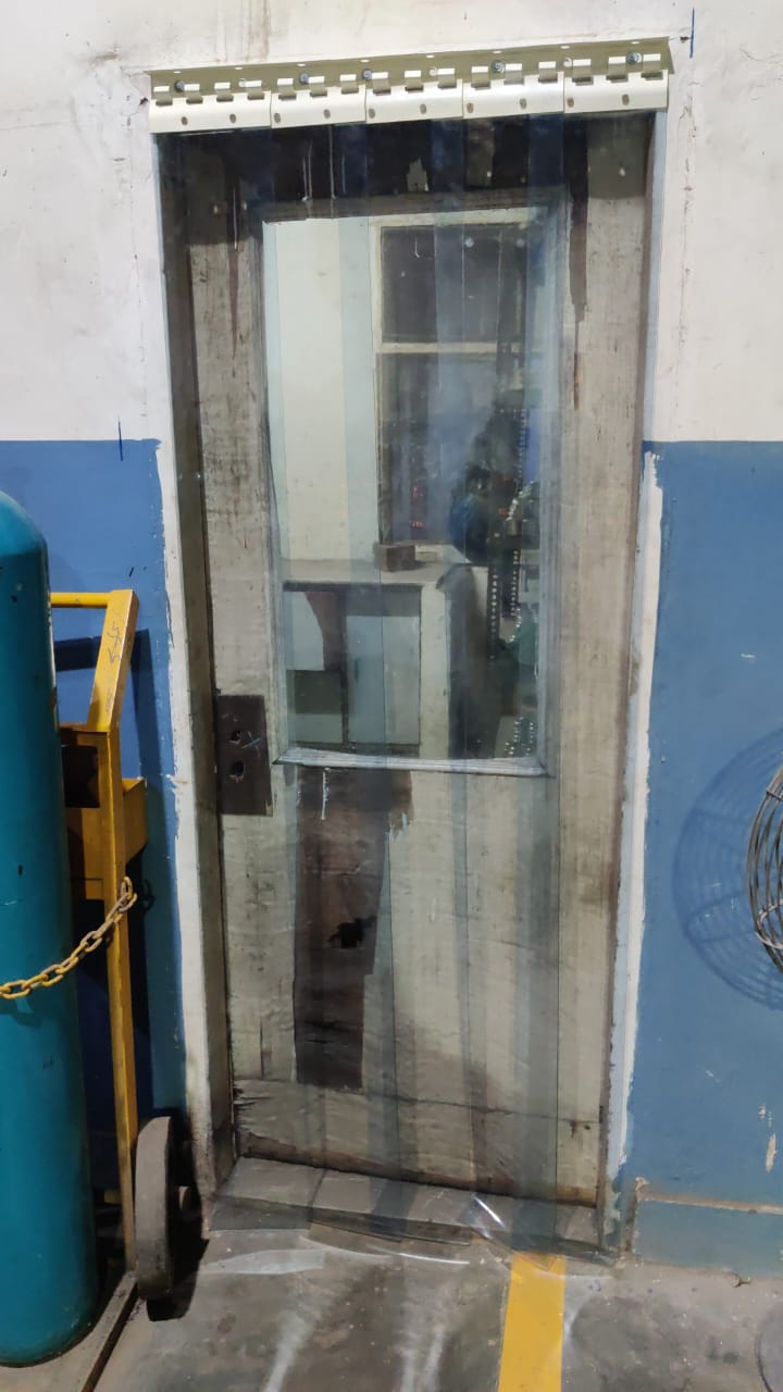 Buzz lite PVC 2mm x 300 Mm Ac curtain for offices | MS Hanger |