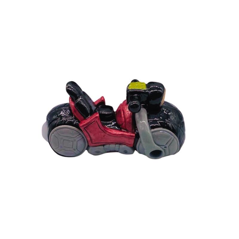 5.1inch clay handpipe with motorbike design