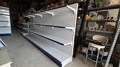 Pre-Owned Supermarket Shelving Pre-Owned Supermarket Shelving