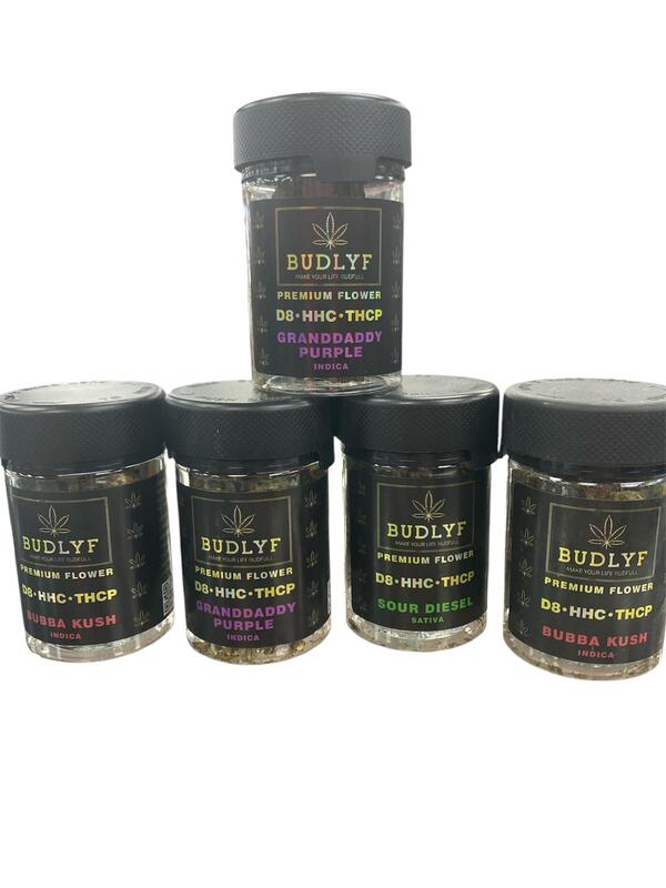 BUDLYF PREMIUM FLOWER D8+HHC+THCP 7GM