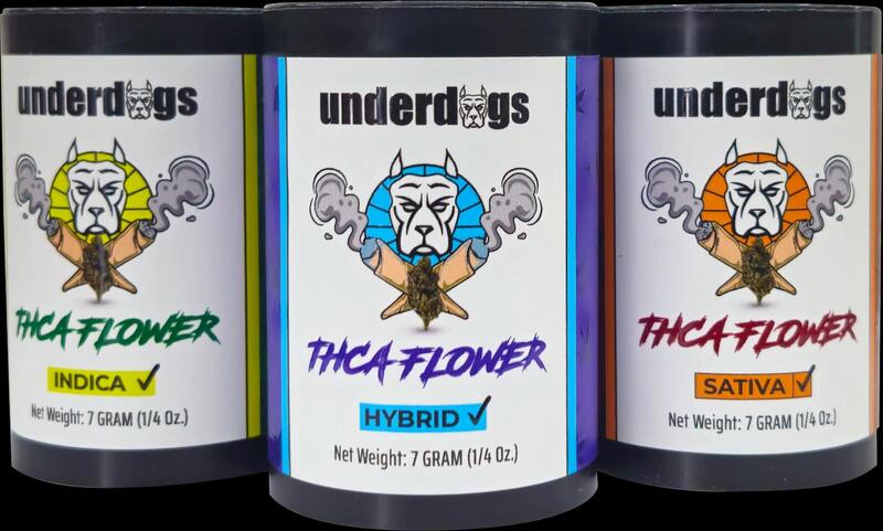 UNDERDOGS 3.5GM THCA FLOWER