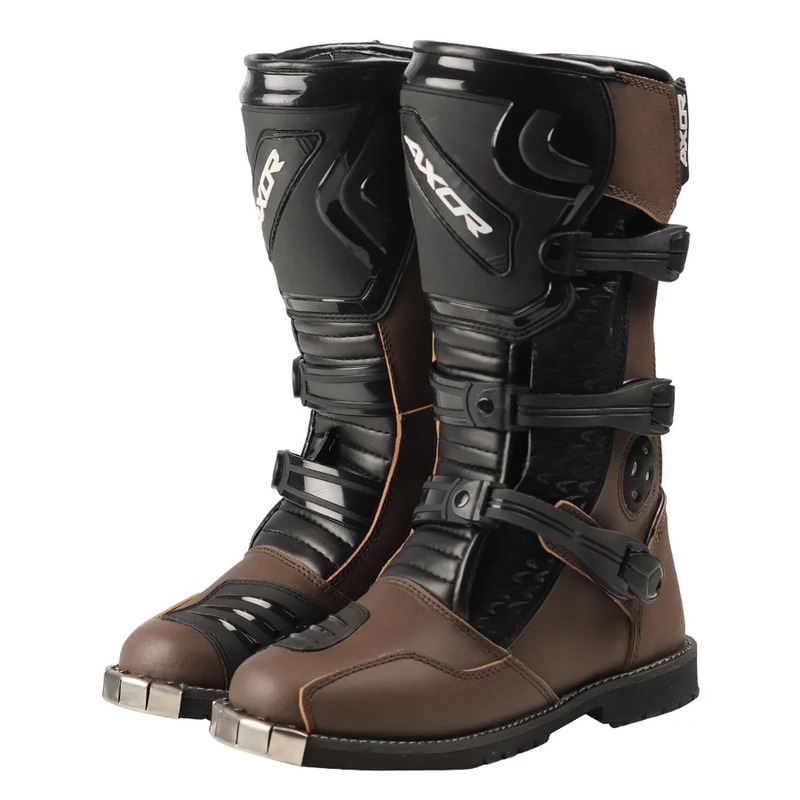 AXOR RIDING BOOTS KAZA UK8 BROWN