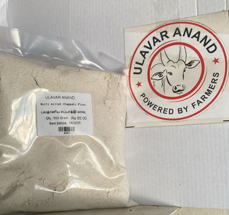பலதானிய சப்பாத்தி மாவு |Multi millet Chappati Flour 500 GRAM