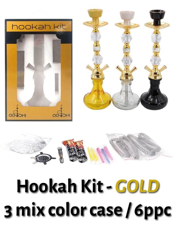 AADHI HOOKAH GOLD SET