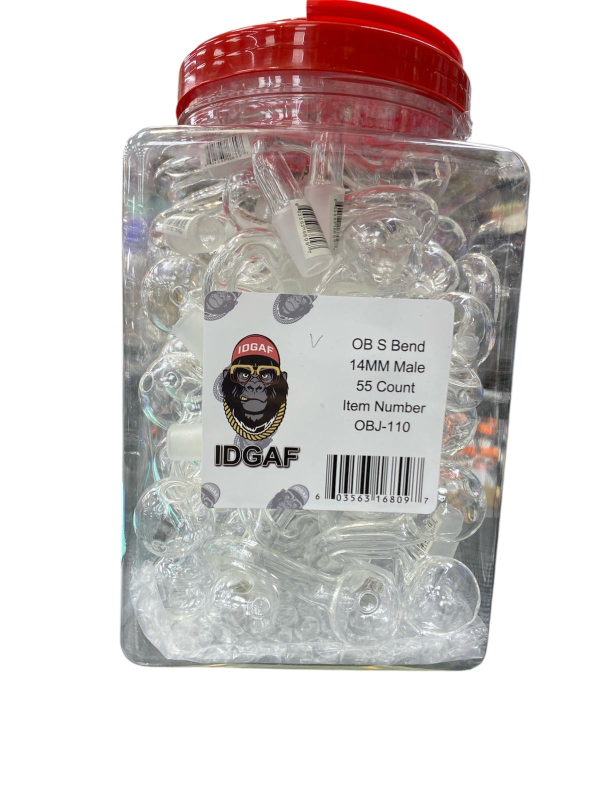 OBJ110 OB S BEND MALE 14MM 55CT