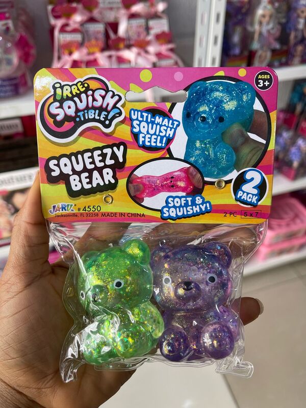 Irre-Squish-Tible Squishy Bear