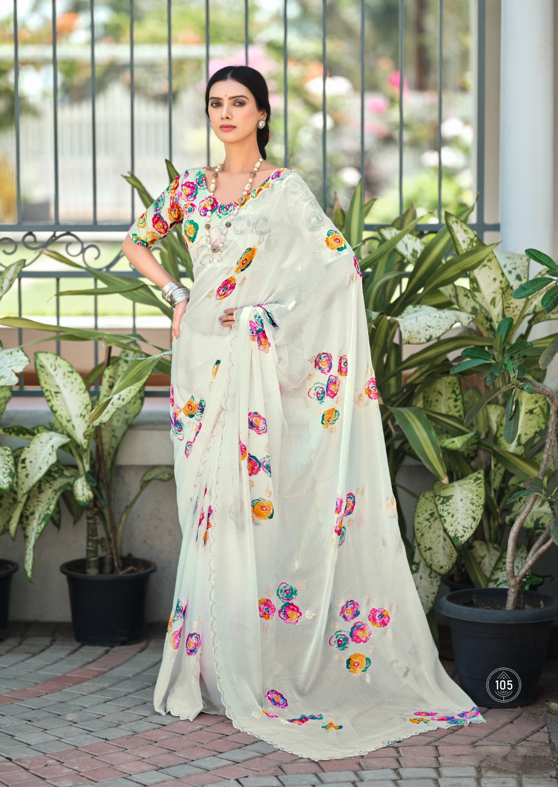 Fancy Saree Green