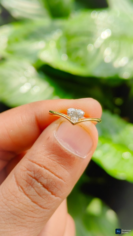 Heart ♥️ Solitaire Ring