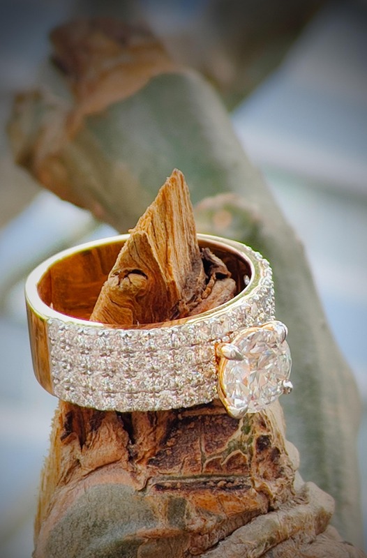 High Setting Solitaire Ring.