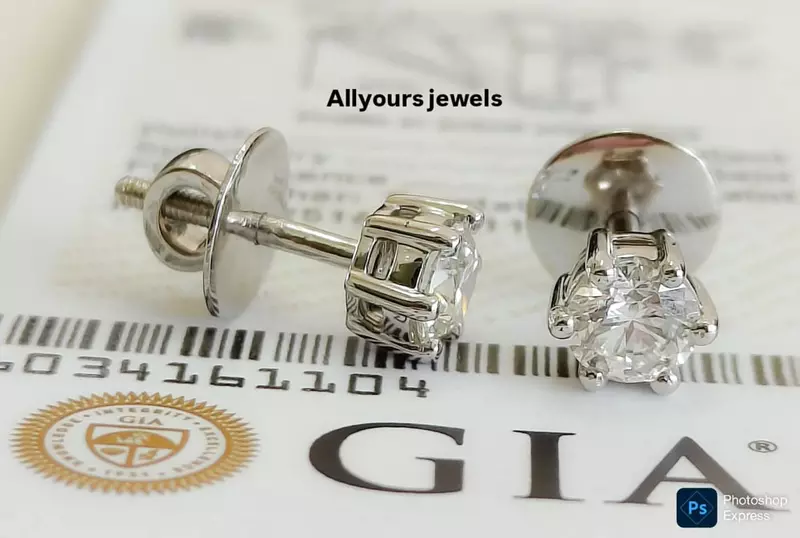 Platinum Diamond Studs