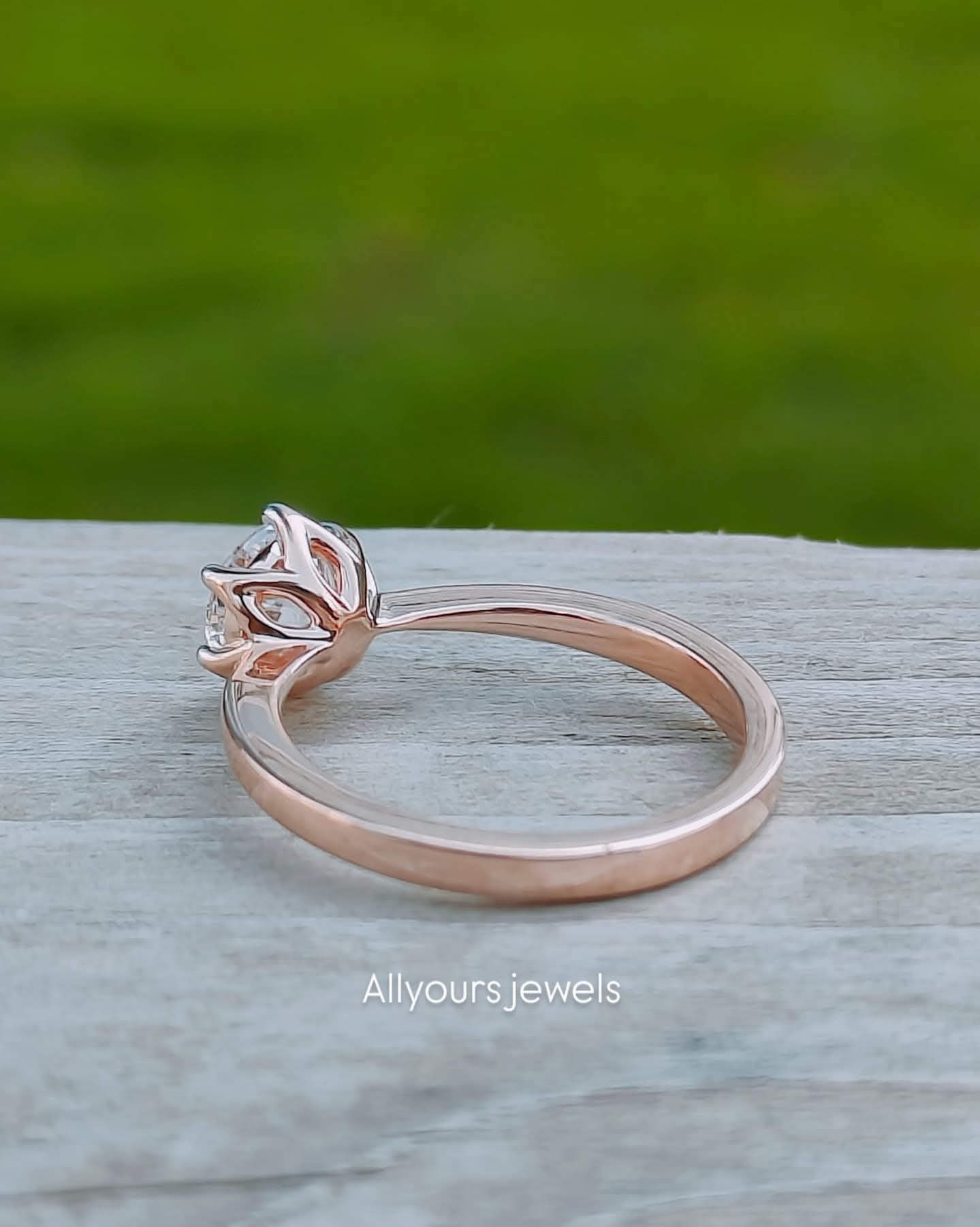 Rose Gold Diamond Ring