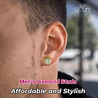 Mens Diamond studs