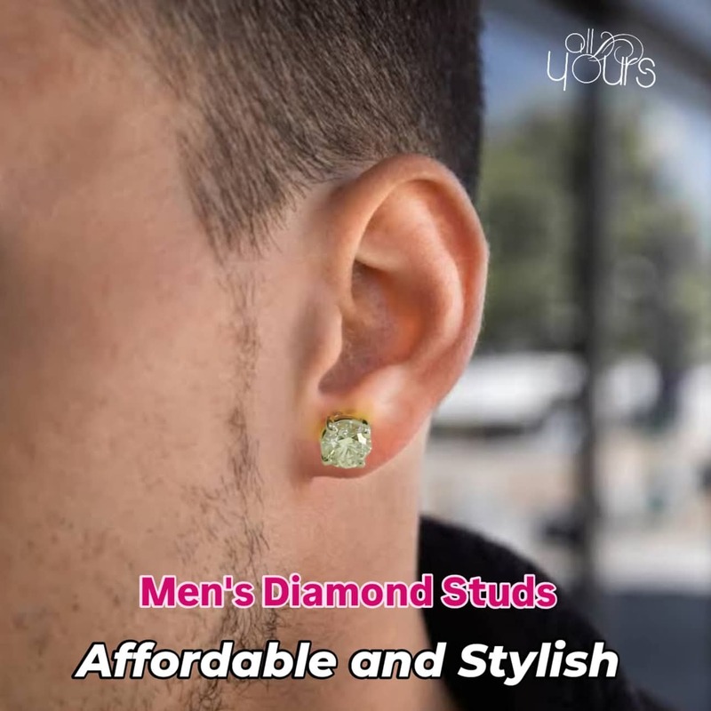 Mens Diamond studs