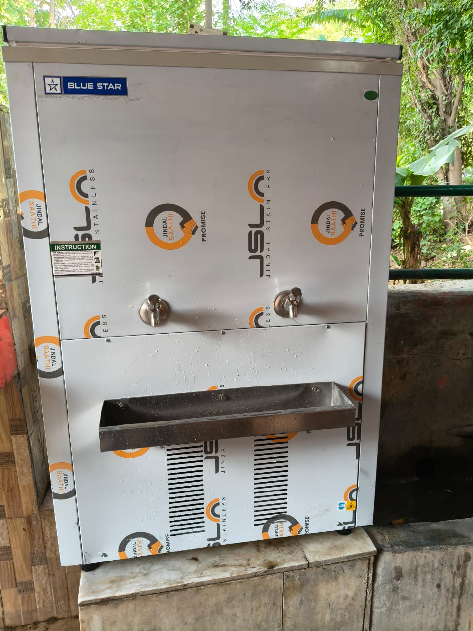 Blue Star Storage Water Cooler SWC Series-SWC150150SST