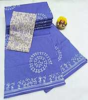 South Cotton Block Printed Saree