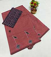 South Cotton Block Printed Saree