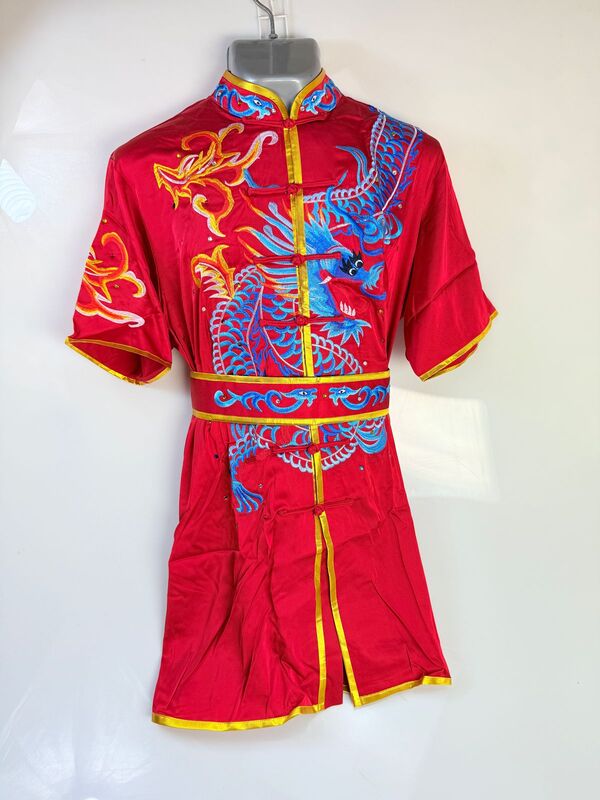 Copia de Copia de Uniforme Premium Wu Shu bordado Rojo