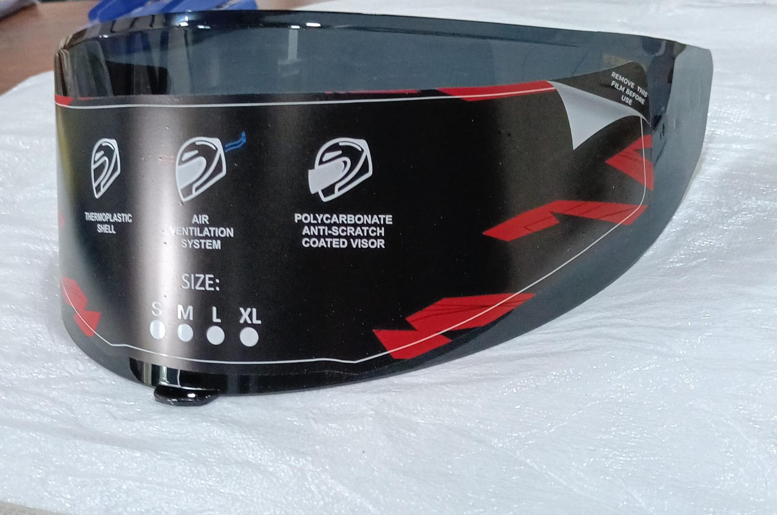 STEELBIRD SMOKE VISOR FOR SBH-25 (SHARP, BREEZE ON)