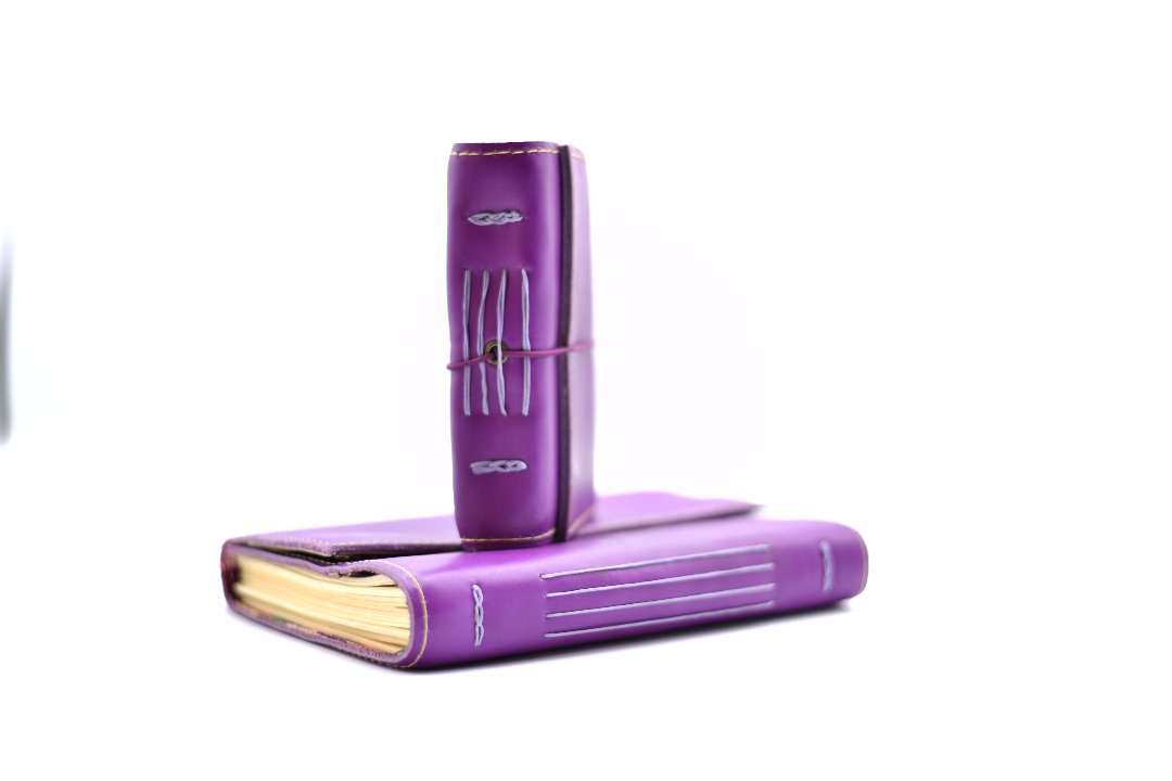 Equiano Longstitch Leather Journal | Personalised + Handcrafted