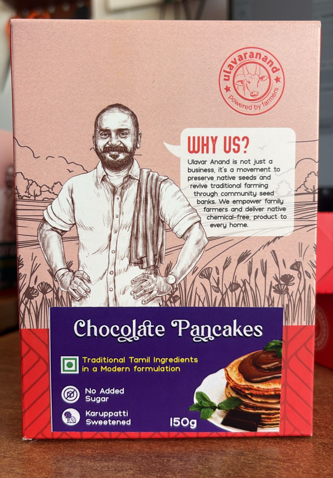 chocolate pancake 150 g