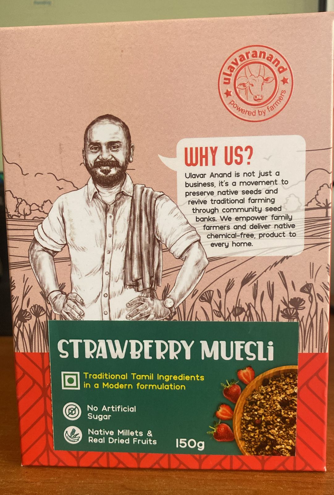 Strawberry muesli 150 g
