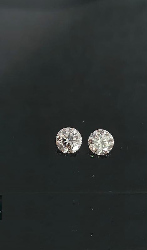 0.50ct each TCW 1.00ct