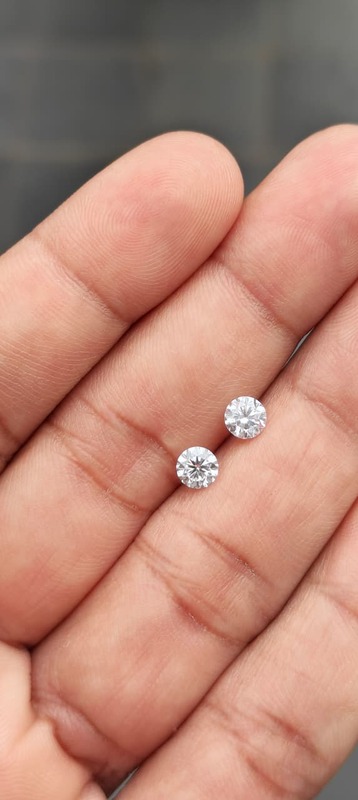 0.50ct each TCW 1.00ct