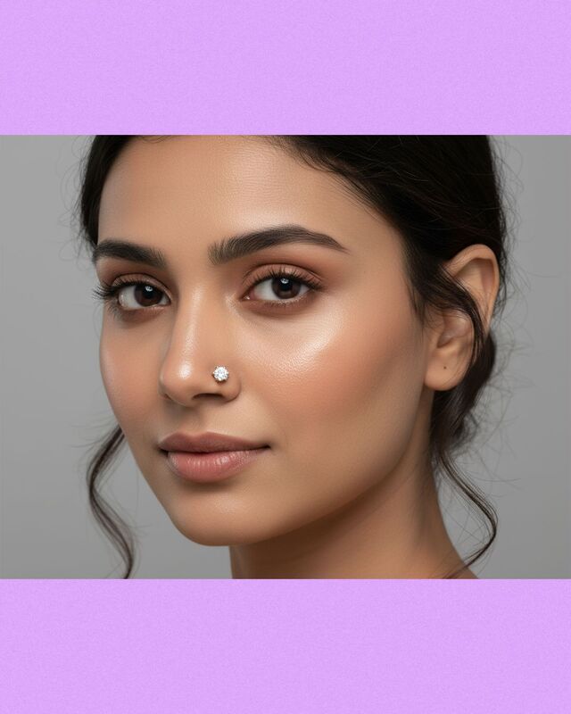 Diamond Nose Pin 0.10ct