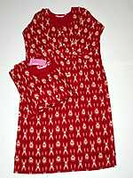 STRAIGHT - SIDE CUT KURTIS WITH COLOURFUL  PATTERNS AND DESIGNS