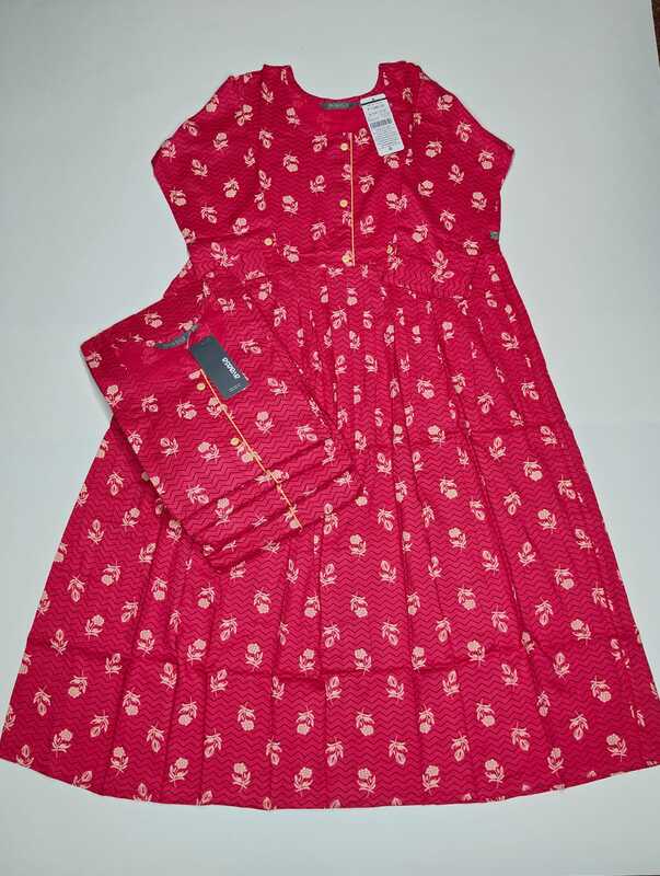 UMBRELLA TYPE KURTIS WITH COLOURFUL PATTERNS AND DESIGNS